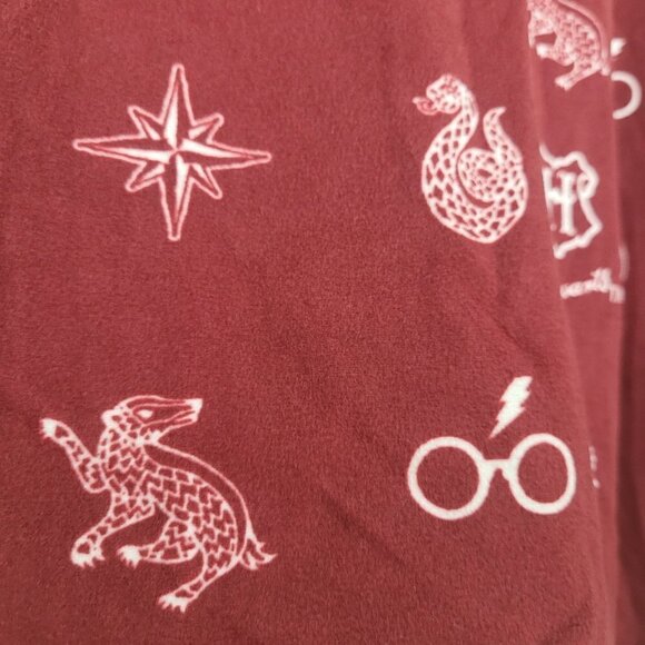 Harry Potter Pajama Sleepwear Set 2pc Warner Bros. Wizarding World Hogwarts M - Picture 6 of 10